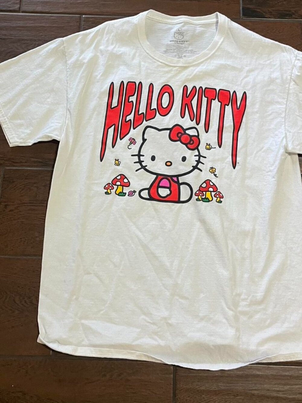Sanrio Women's White T-shirt